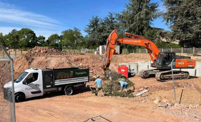 Travaux de terrassement, Tignieu-Jameyzieu, ENTREPRISE Thomas SARL